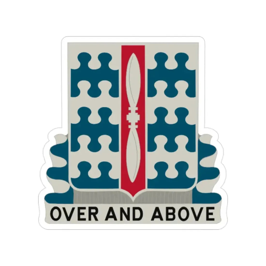 46 Aviation Battalion (U.S. Army) Transparent STICKER Die-Cut Vinyl Decal - The Sticker Space