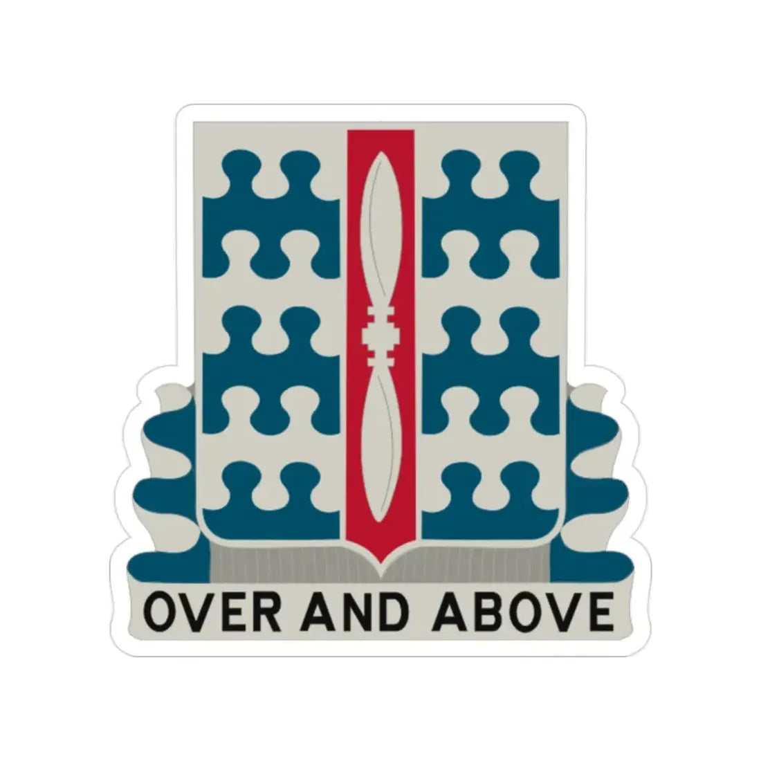 46 Aviation Battalion (U.S. Army) Transparent STICKER Die-Cut Vinyl Decal - The Sticker Space