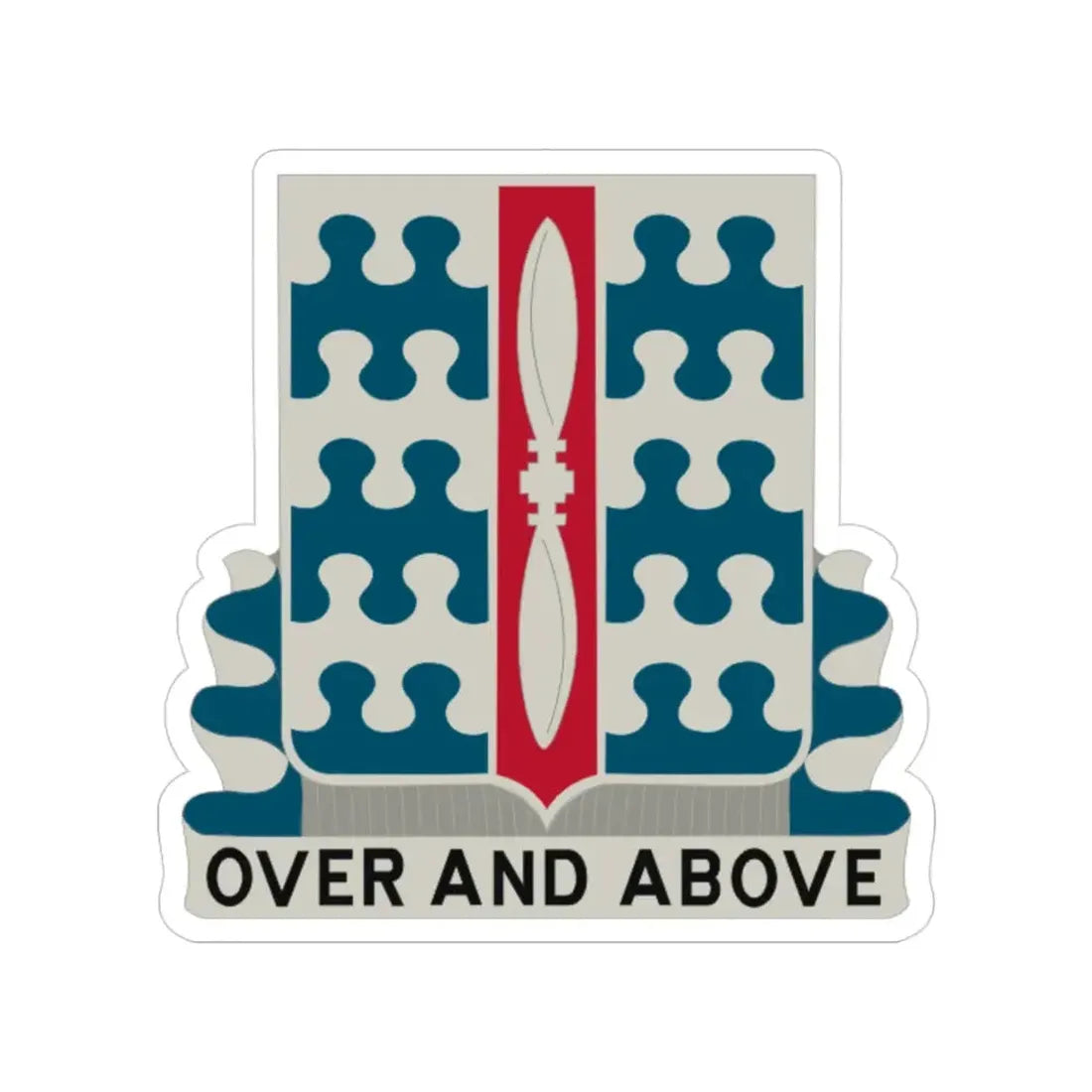 46 Aviation Battalion (U.S. Army) Transparent STICKER Die-Cut Vinyl Decal - The Sticker Space