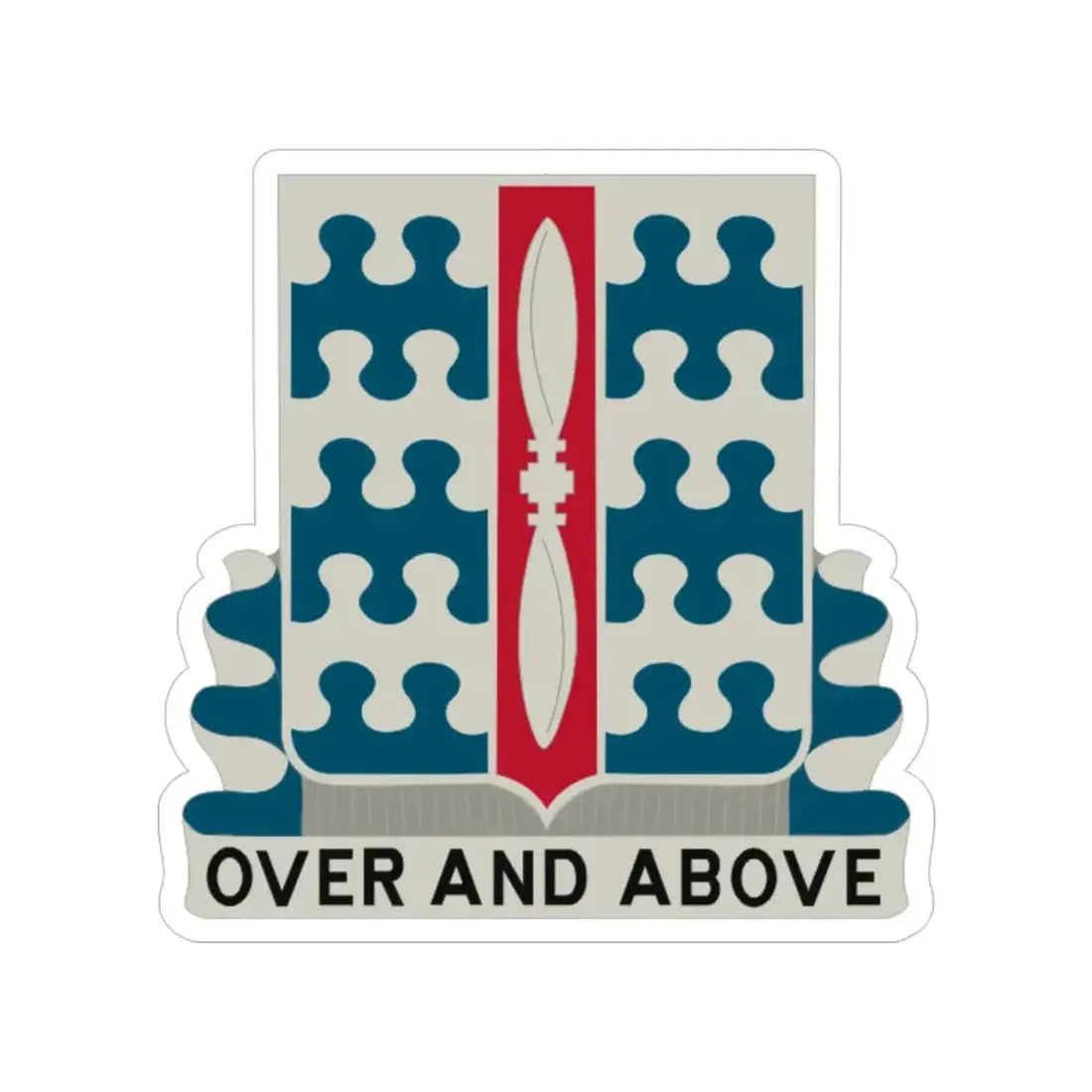 46 Aviation Battalion (U.S. Army) Transparent STICKER Die-Cut Vinyl Decal - The Sticker Space