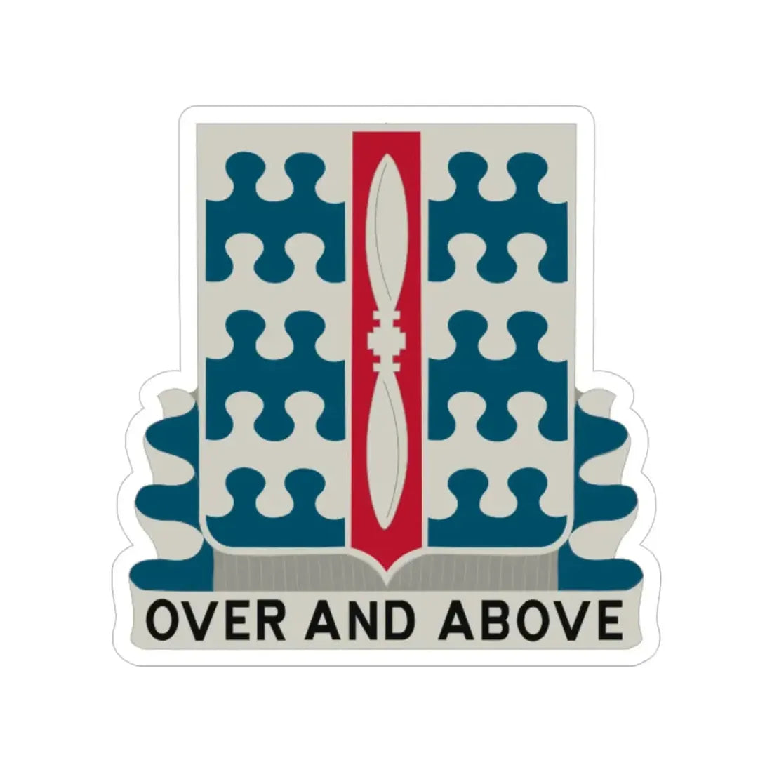 46 Aviation Battalion (U.S. Army) Transparent STICKER Die-Cut Vinyl Decal - The Sticker Space