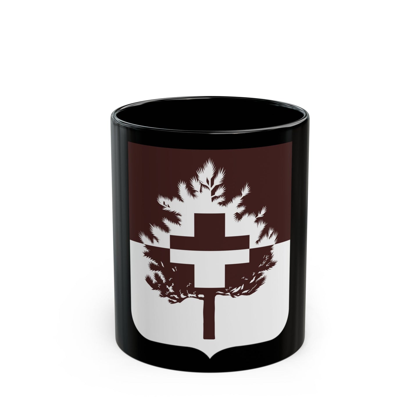 46 Medical Battalion 2 (U.S. Army) Black Coffee Mug-11oz-The Sticker Space