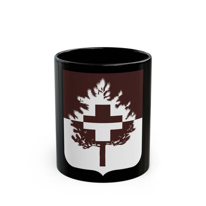 46 Medical Battalion 2 (U.S. Army) Black Coffee Mug-11oz-The Sticker Space