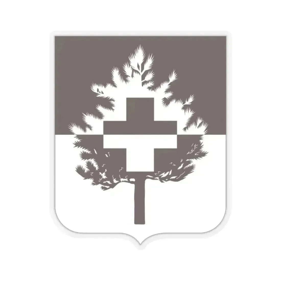 46 Medical Battalion 2 (U.S. Army) STICKER Vinyl Kiss-Cut Decal 2 Inch Transparent - The Sticker Space