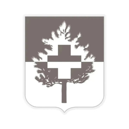 46 Medical Battalion 2 (U.S. Army) STICKER Vinyl Kiss-Cut Decal 2 Inch Transparent - The Sticker Space