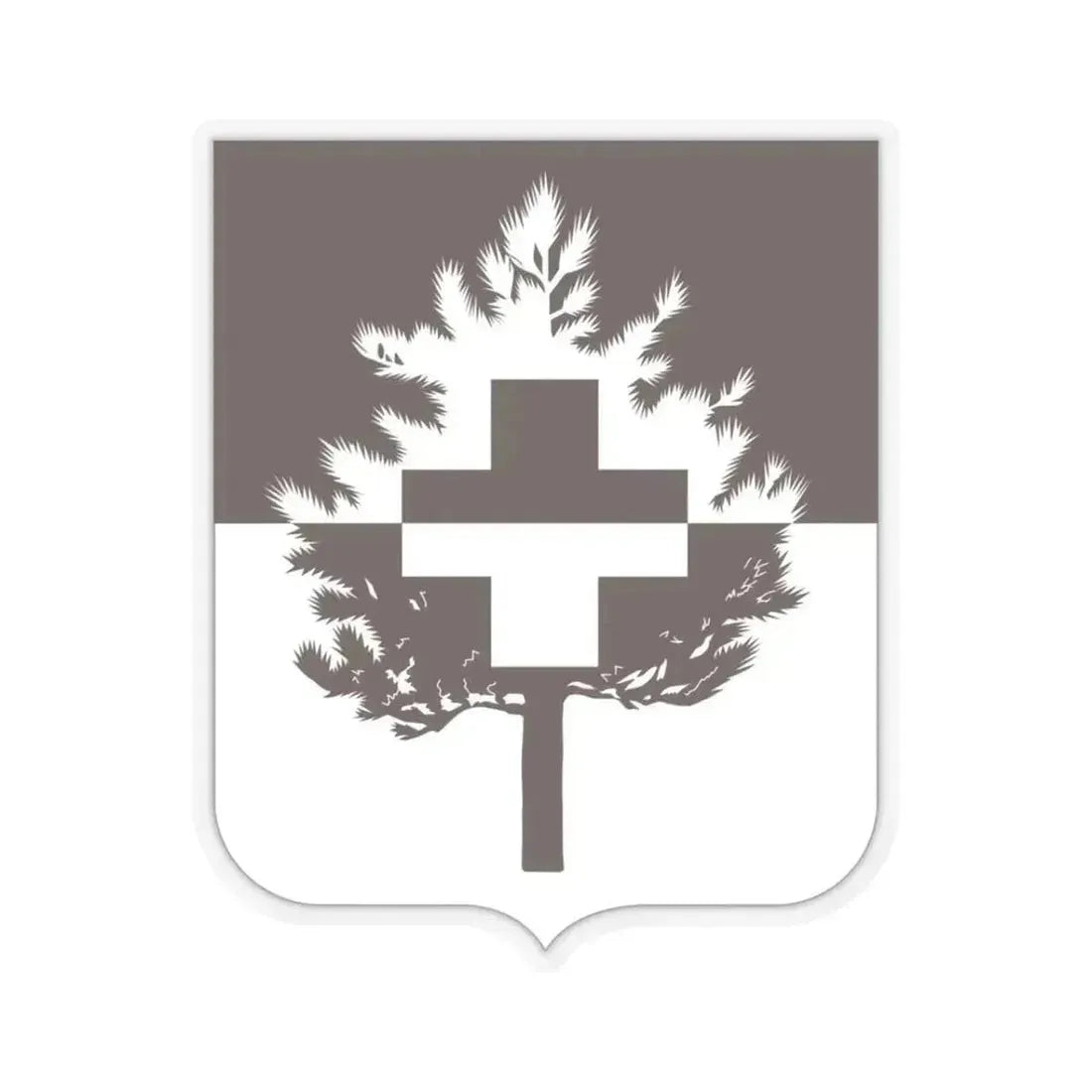 46 Medical Battalion 2 (U.S. Army) STICKER Vinyl Kiss-Cut Decal 3 Inch Transparent - The Sticker Space