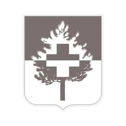 46 Medical Battalion 2 (U.S. Army) STICKER Vinyl Kiss-Cut Decal 3 Inch Transparent - The Sticker Space