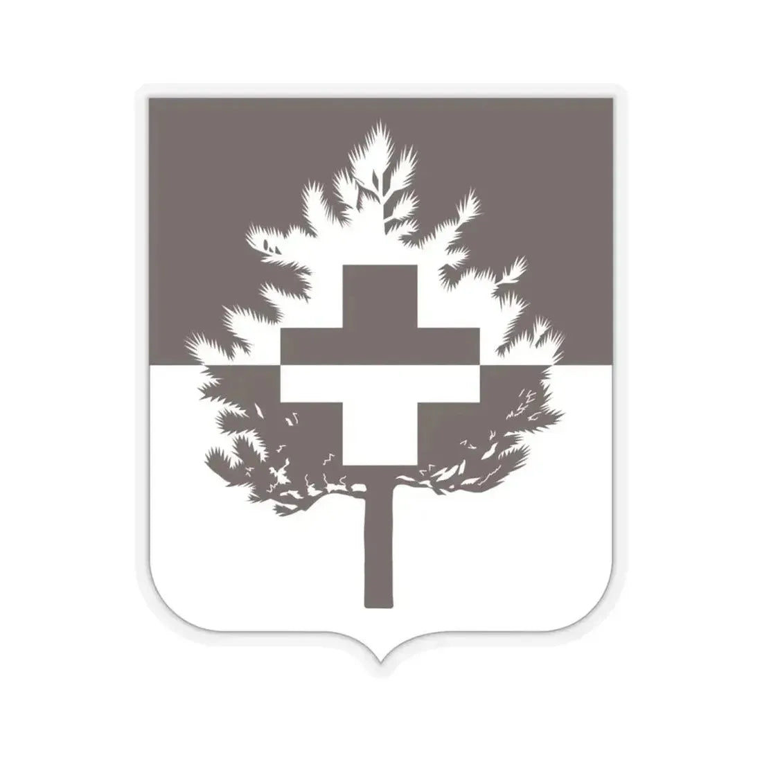 46 Medical Battalion 2 (U.S. Army) STICKER Vinyl Kiss-Cut Decal 6 Inch Transparent - The Sticker Space