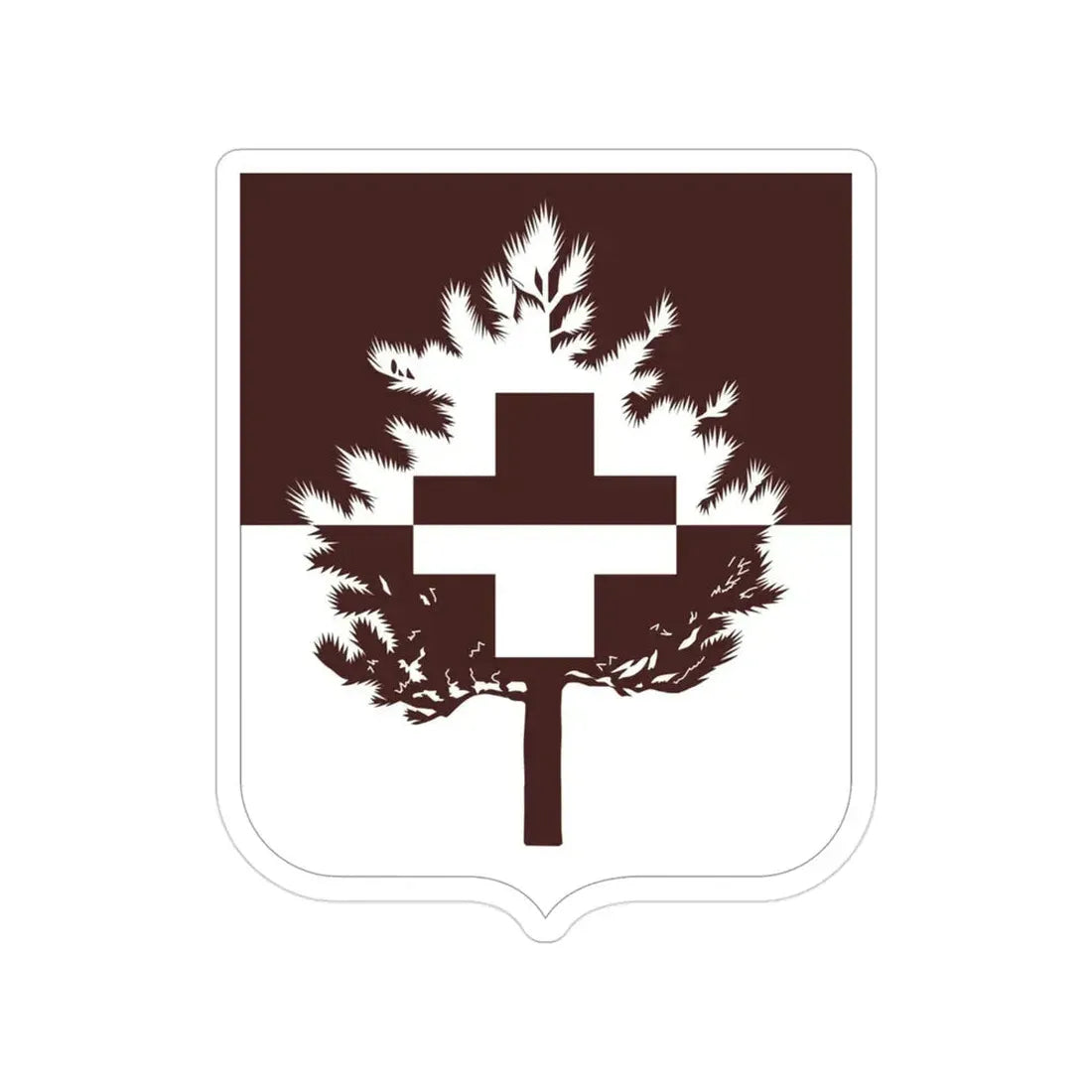 46 Medical Battalion 2 (U.S. Army) Transparent STICKER Die-Cut Vinyl Decal - The Sticker Space