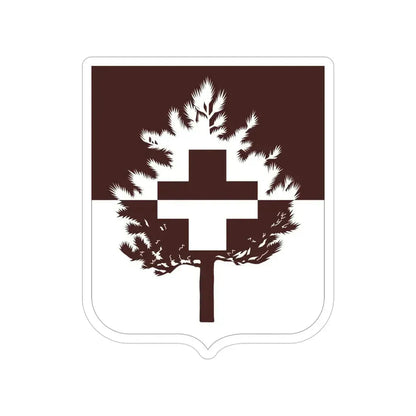 46 Medical Battalion 2 (U.S. Army) Transparent STICKER Die-Cut Vinyl Decal - The Sticker Space