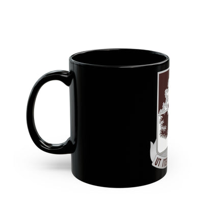 46 Medical Battalion (U.S. Army) Black Coffee Mug-The Sticker Space