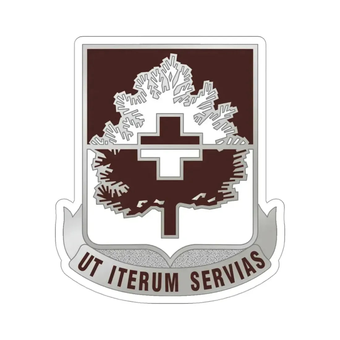 46 Medical Battalion (U.S. Army) STICKER Vinyl Die-Cut Decal 3 Inch - The Sticker Space