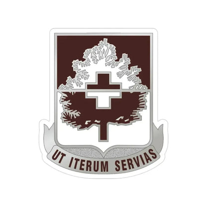 46 Medical Battalion (U.S. Army) Transparent STICKER Die-Cut Vinyl Decal 3 Inch - The Sticker Space