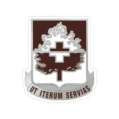 46 Medical Battalion (U.S. Army) Transparent STICKER Die-Cut Vinyl Decal 5 Inch - The Sticker Space