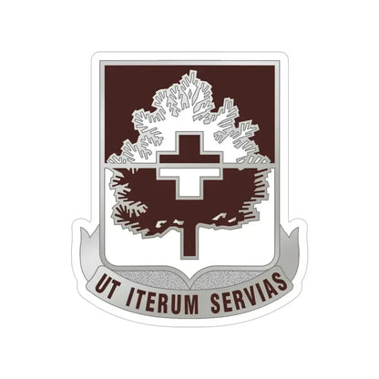 46 Medical Battalion (U.S. Army) Transparent STICKER Die-Cut Vinyl Decal 6 Inch - The Sticker Space
