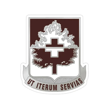 46 Medical Battalion (U.S. Army) Transparent STICKER Die-Cut Vinyl Decal - The Sticker Space