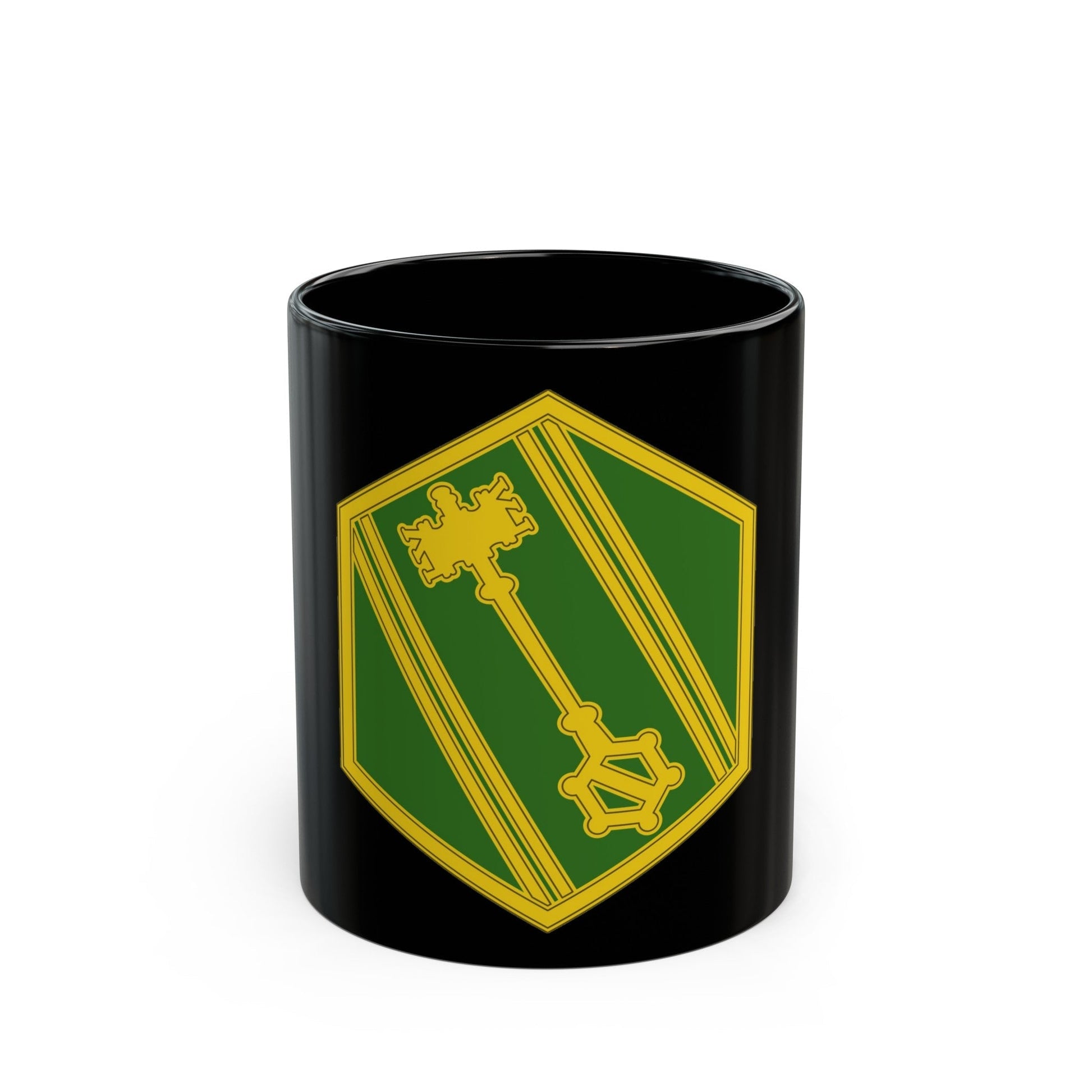 46 Military Police Command (U.S. Army) Black Coffee Mug-11oz-The Sticker Space