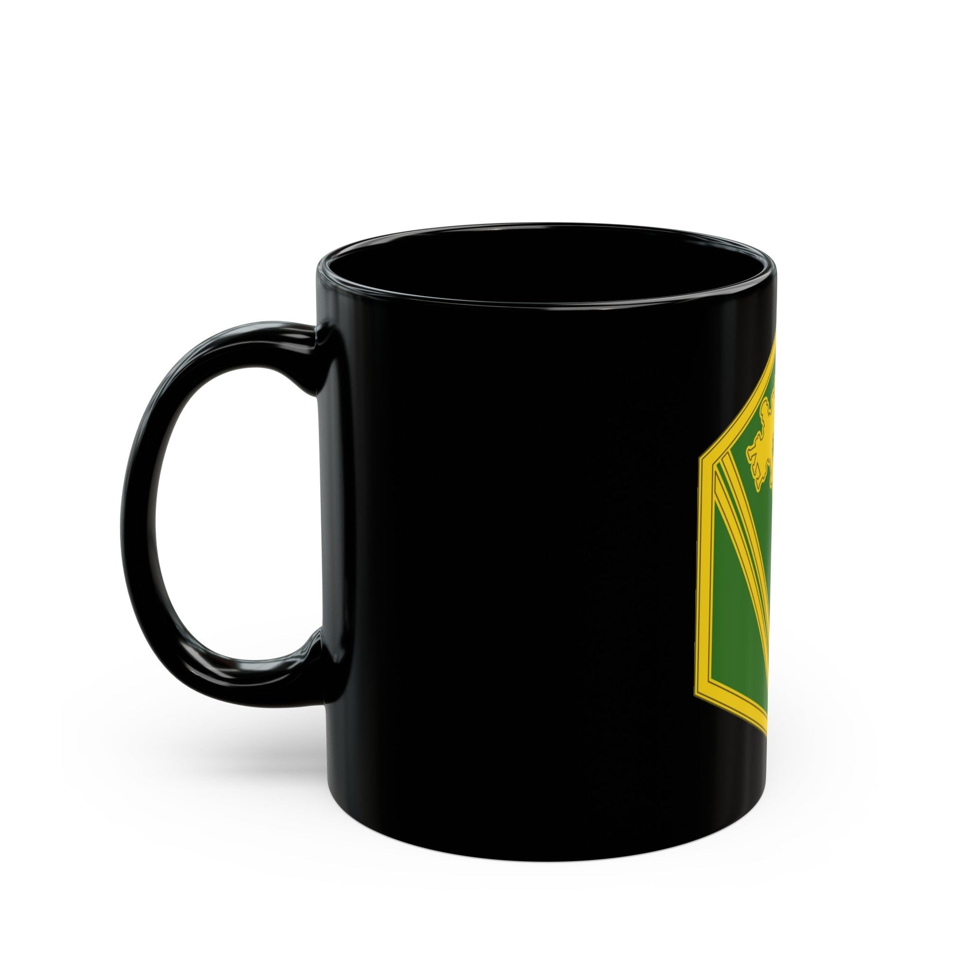 46 Military Police Command (U.S. Army) Black Coffee Mug-The Sticker Space