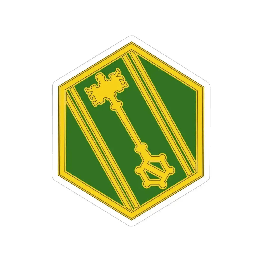 46 Military Police Command (U.S. Army) Transparent STICKER Die-Cut Vinyl Decal 6 Inch - The Sticker Space