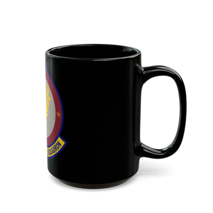 46 Range Control Squadron AFMC (U.S. Air Force) Black Coffee Mug-The Sticker Space