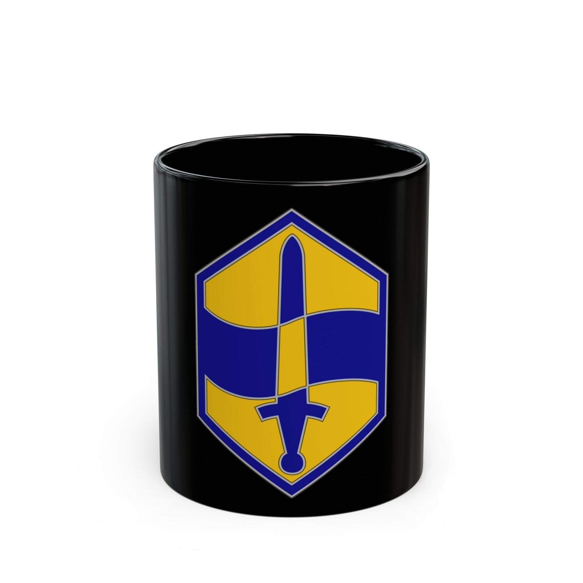 460 Chemical Brigade (U.S. Army) Black Coffee Mug-11oz-The Sticker Space