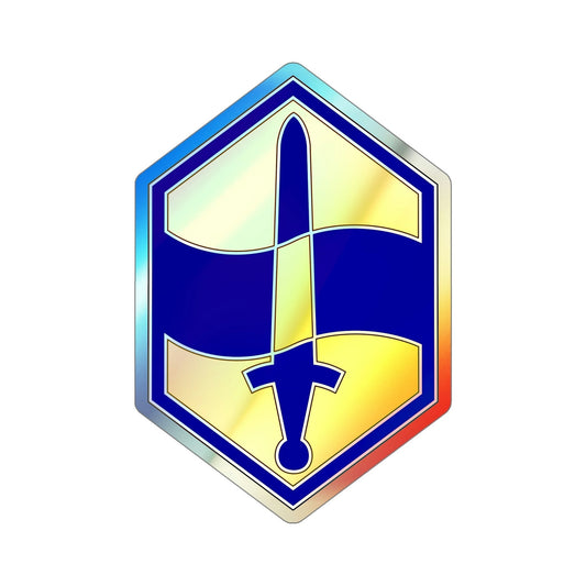 460 Chemical Brigade (U.S. Army) Holographic STICKER Die-Cut Vinyl Decal-6 Inch-The Sticker Space