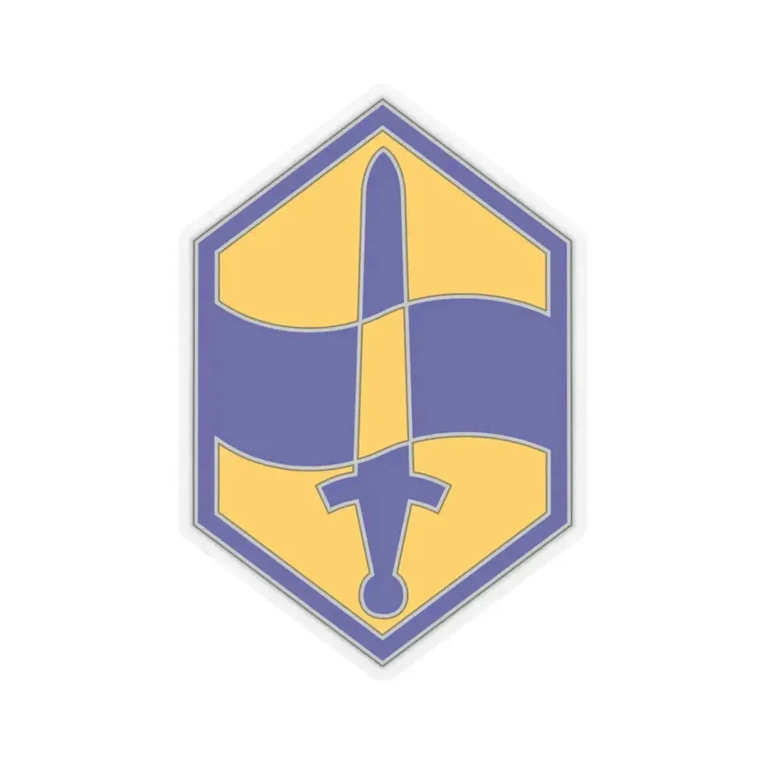 460 Chemical Brigade (U.S. Army) STICKER Vinyl Kiss-Cut Decal 3 Inch Transparent - The Sticker Space
