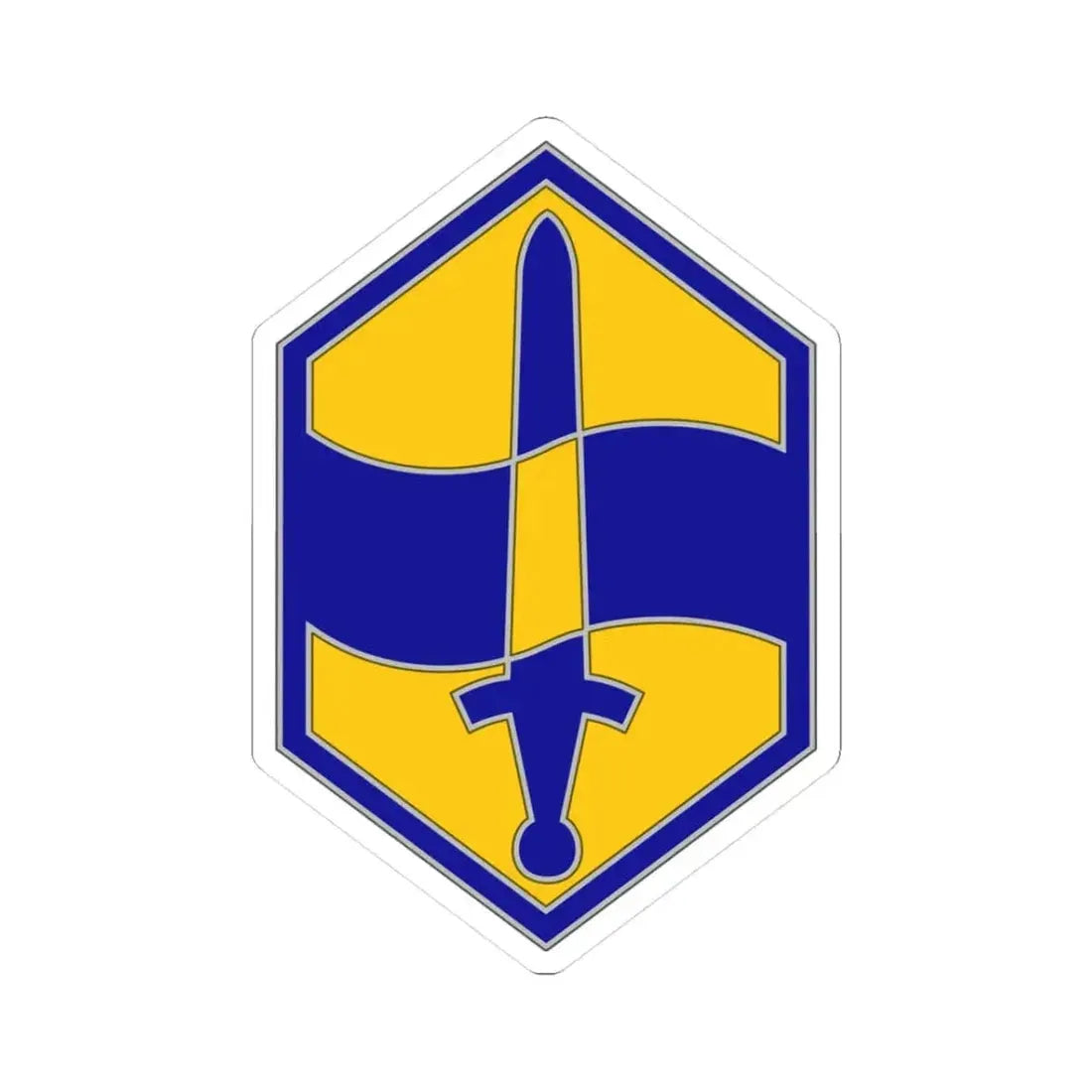 460 Chemical Brigade (U.S. Army) STICKER Vinyl Kiss-Cut Decal 3 Inch White - The Sticker Space