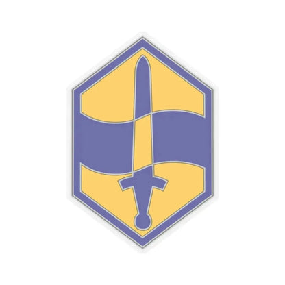 460 Chemical Brigade (U.S. Army) STICKER Vinyl Kiss-Cut Decal 4 Inch Transparent - The Sticker Space