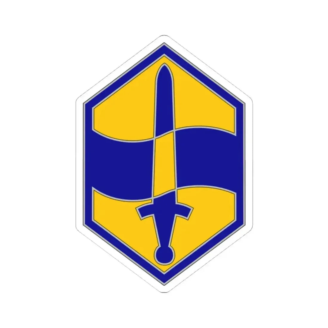 460 Chemical Brigade (U.S. Army) STICKER Vinyl Kiss-Cut Decal 4 Inch White - The Sticker Space