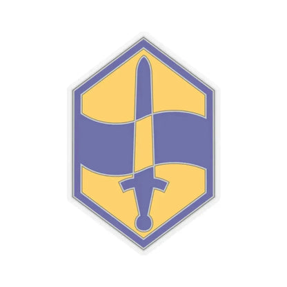 460 Chemical Brigade (U.S. Army) STICKER Vinyl Kiss-Cut Decal 6 Inch Transparent - The Sticker Space