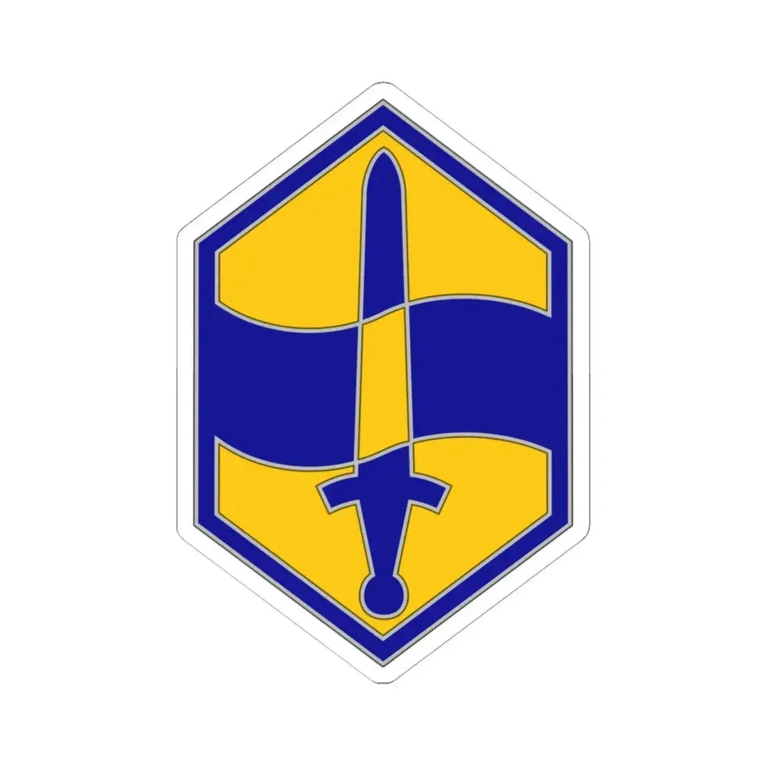 460 Chemical Brigade (U.S. Army) STICKER Vinyl Kiss-Cut Decal 6 Inch White - The Sticker Space