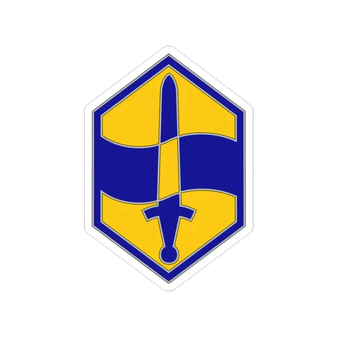 460 Chemical Brigade (U.S. Army) Transparent STICKER Die-Cut Vinyl Decal 2 Inch - The Sticker Space