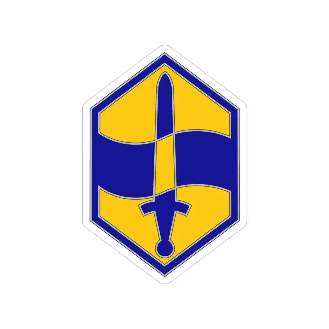 460 Chemical Brigade (U.S. Army) Transparent STICKER Die-Cut Vinyl Decal 3 Inch - The Sticker Space