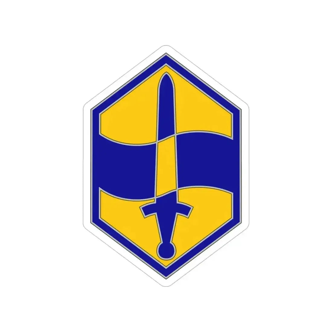 460 Chemical Brigade (U.S. Army) Transparent STICKER Die-Cut Vinyl Decal 6 Inch - The Sticker Space