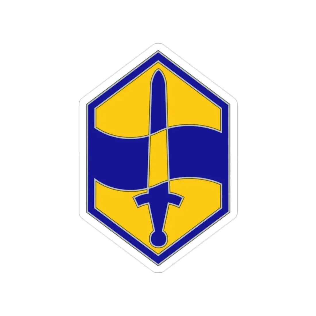 460 Chemical Brigade (U.S. Army) Transparent STICKER Die-Cut Vinyl Decal - The Sticker Space