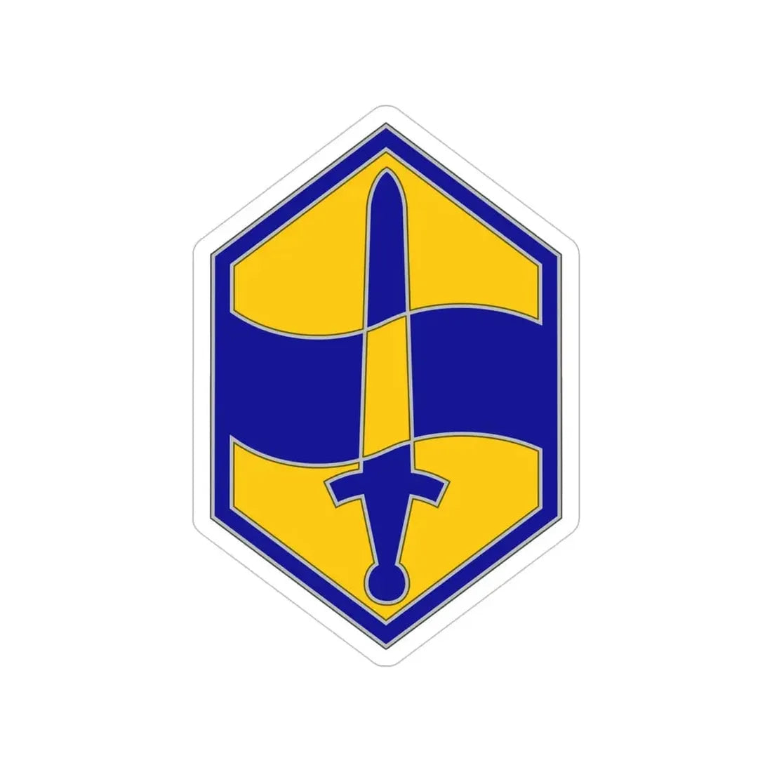460 Chemical Brigade (U.S. Army) Transparent STICKER Die-Cut Vinyl Decal - The Sticker Space