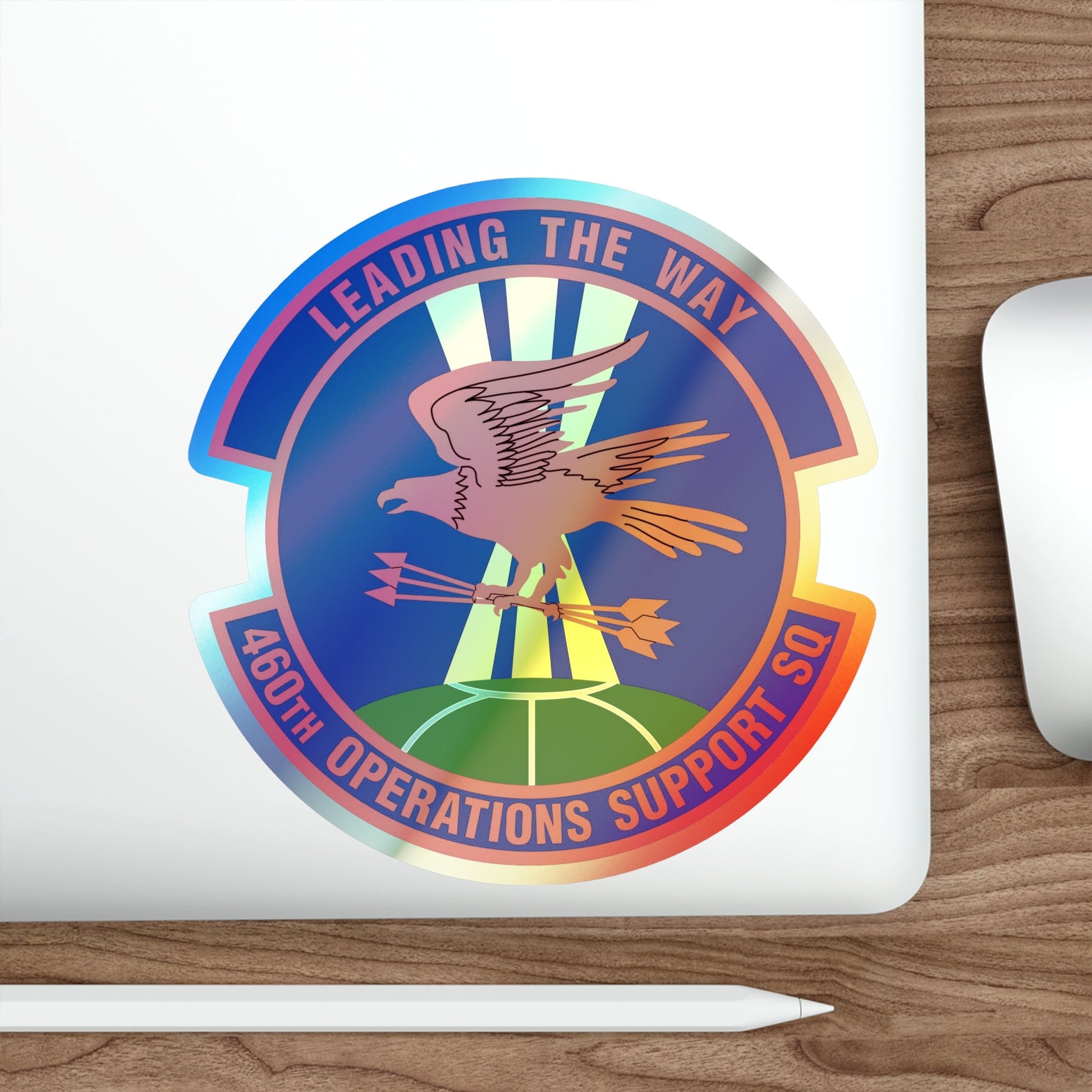 460 Operations Support Squadron USSF (U.S. Air Force) Holographic STICKER Die-Cut Vinyl Decal-The Sticker Space