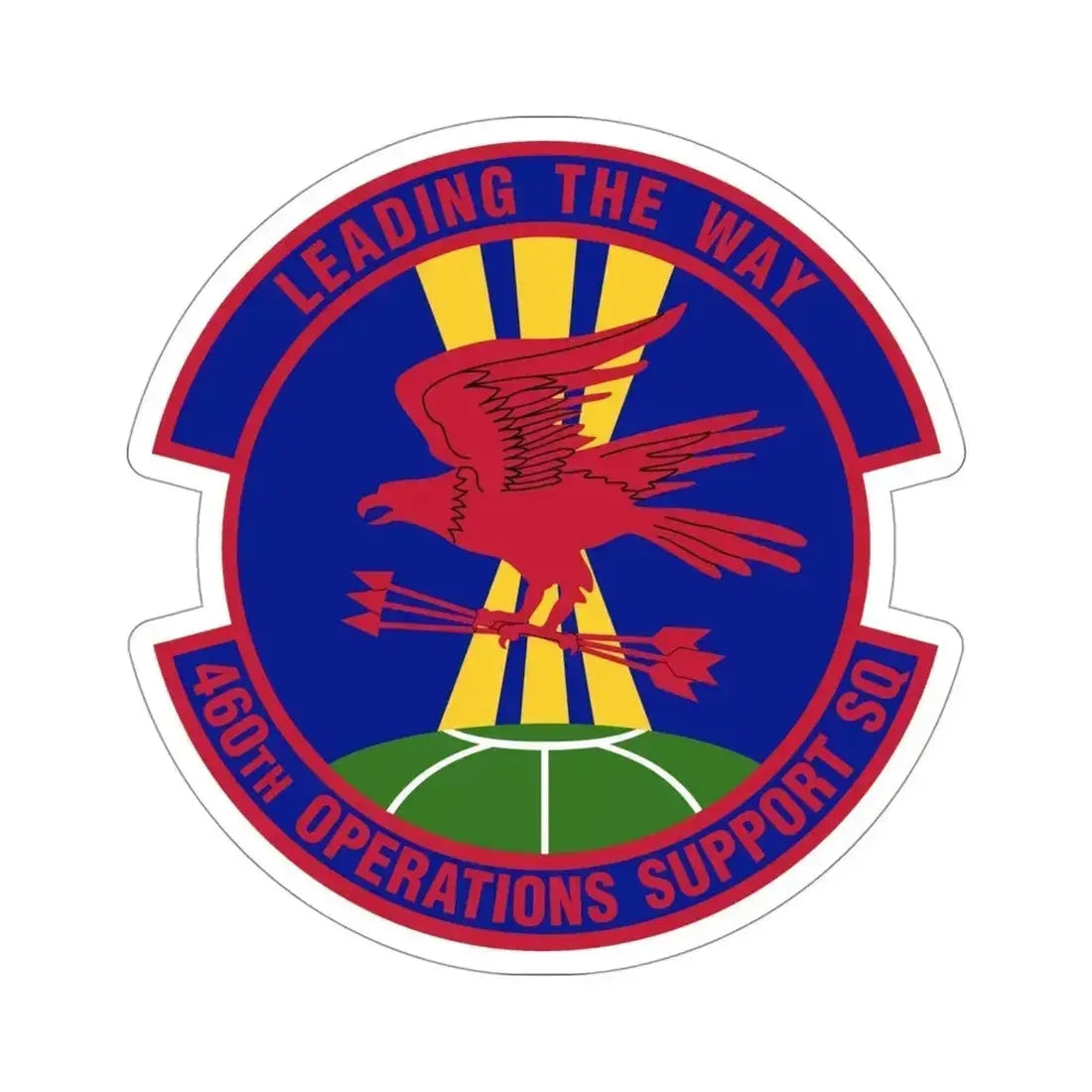 460 Operations Support Squadron USSF (U.S. Air Force) STICKER Vinyl Die-Cut Decal 4 Inch - The Sticker Space
