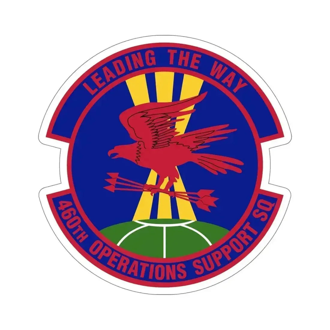 460 Operations Support Squadron USSF (U.S. Air Force) STICKER Vinyl Die ...