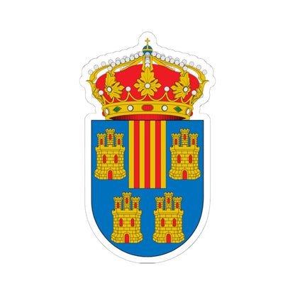 Escudo de Lascuarre (Spain) (Coat of Arms) STICKER Vinyl Kiss-Cut Decal