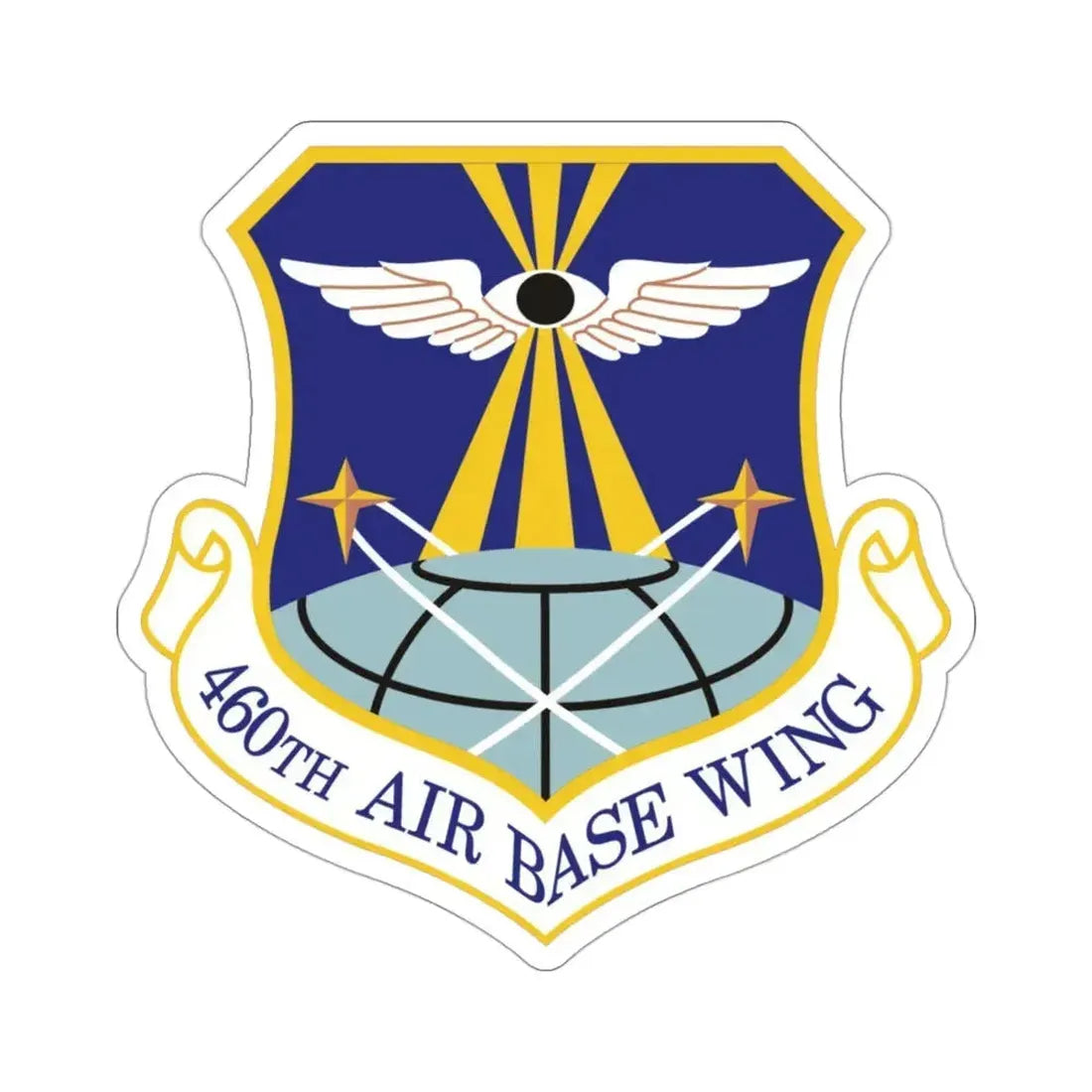 460th Air Base Wing (U.S. Air Force) STICKER Vinyl Die-Cut Decal 3 Inch - The Sticker Space