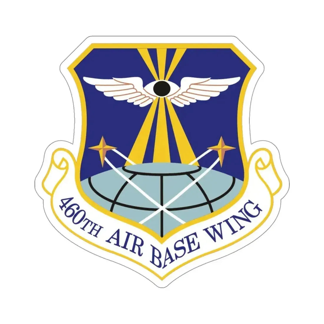 460th Air Base Wing (U.S. Air Force) STICKER Vinyl Die-Cut Decal 4 Inch - The Sticker Space