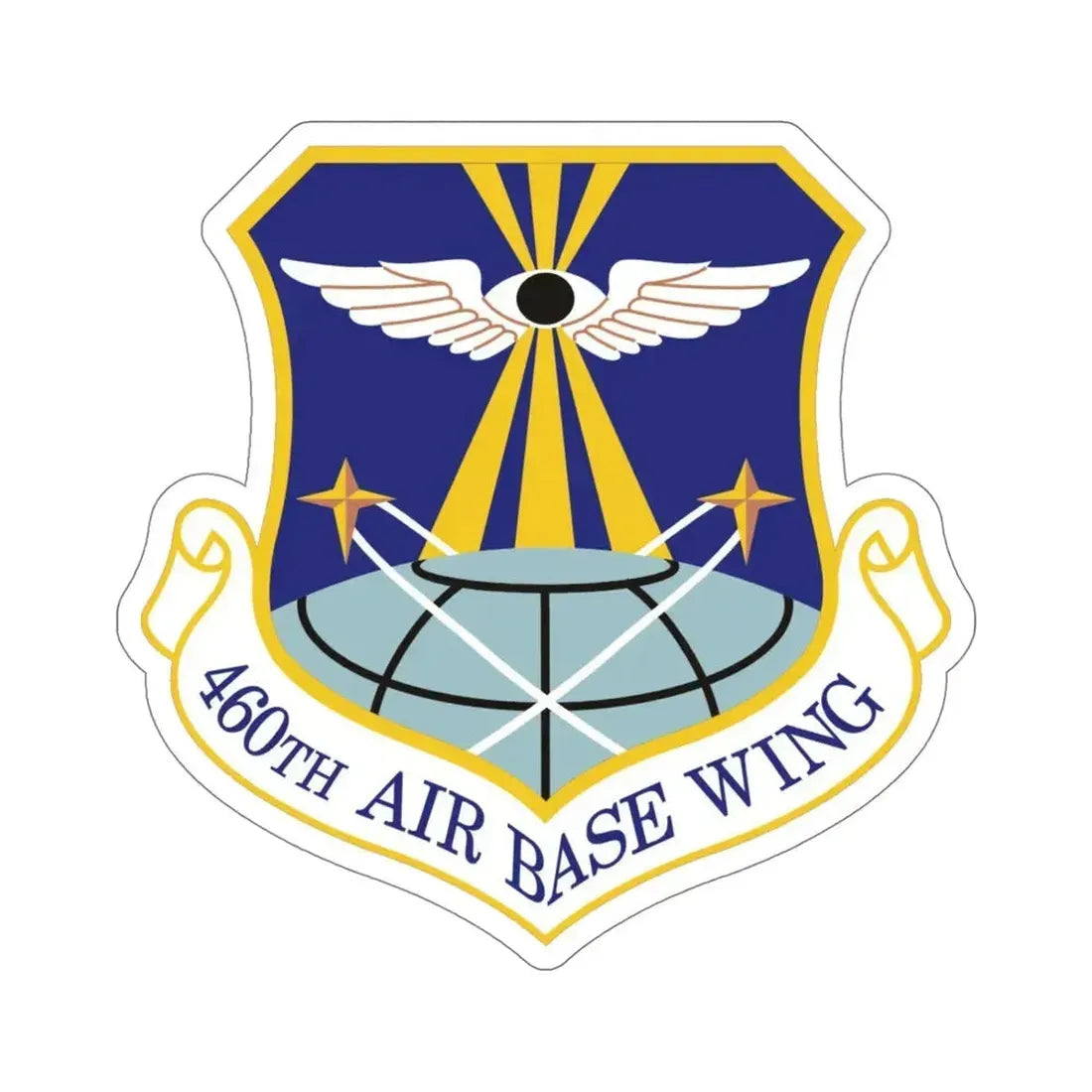 460th Air Base Wing (U.S. Air Force) STICKER Vinyl Die-Cut Decal 5 Inch - The Sticker Space