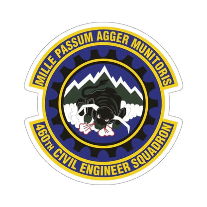 460th Civil Engineer Squadron (U.S. Air Force) STICKER Vinyl Die-Cut Decal - The Sticker Space