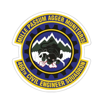 460th Civil Engineer Squadron (U.S. Air Force) STICKER Vinyl Die-Cut Decal - The Sticker Space