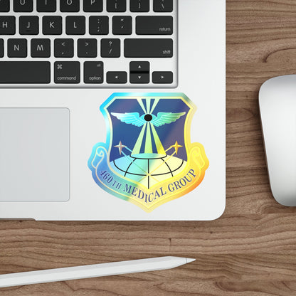 460th Medical Group (U.S. Air Force) Holographic STICKER Die-Cut Vinyl Decal-The Sticker Space