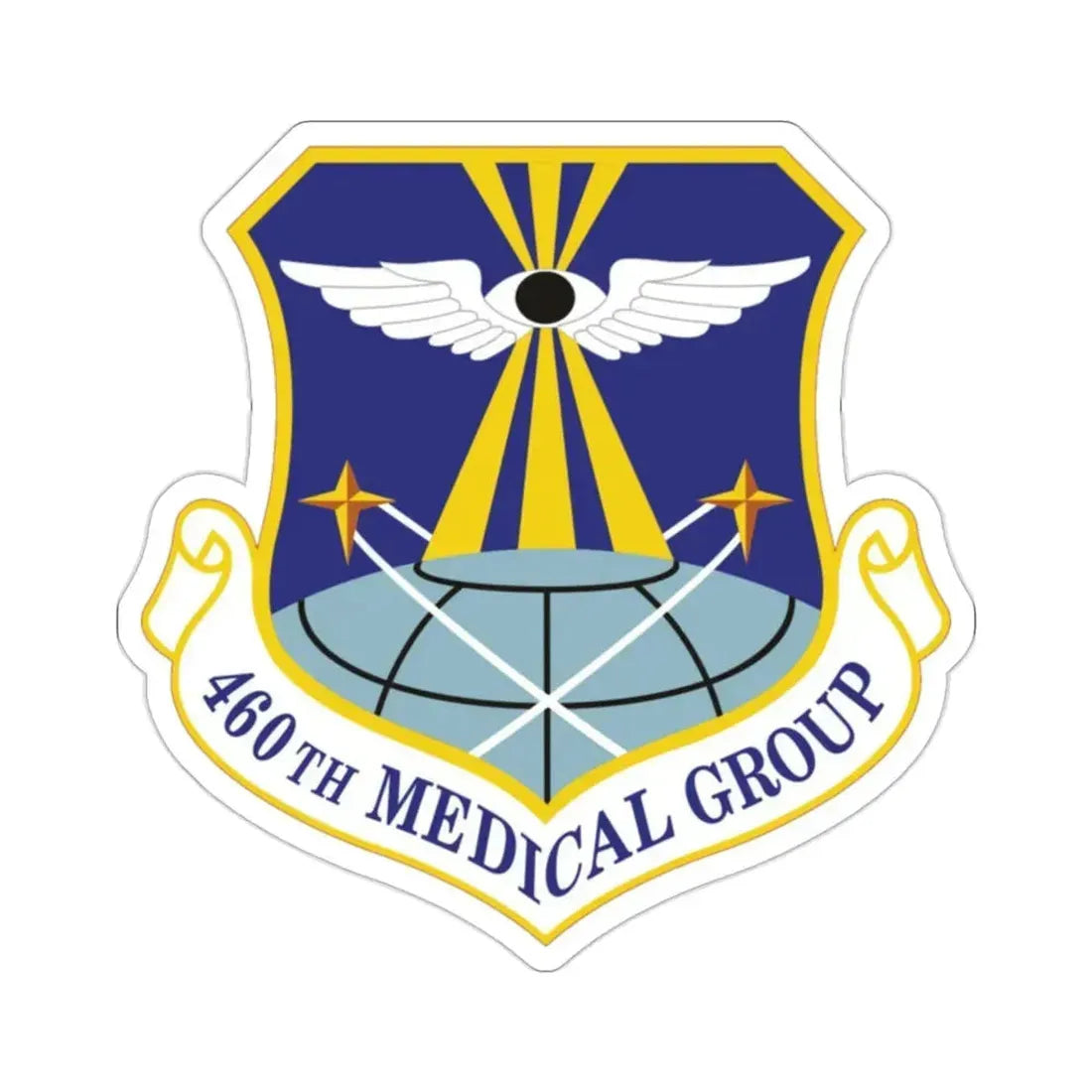 460th Medical Group (U.S. Air Force) STICKER Vinyl Die-Cut Decal 2 Inch - The Sticker Space