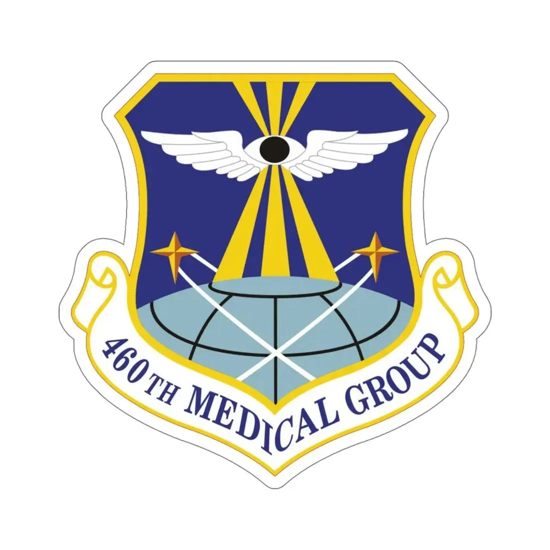 460th Medical Group (U.S. Air Force) STICKER Vinyl Die-Cut Decal - The Sticker Space