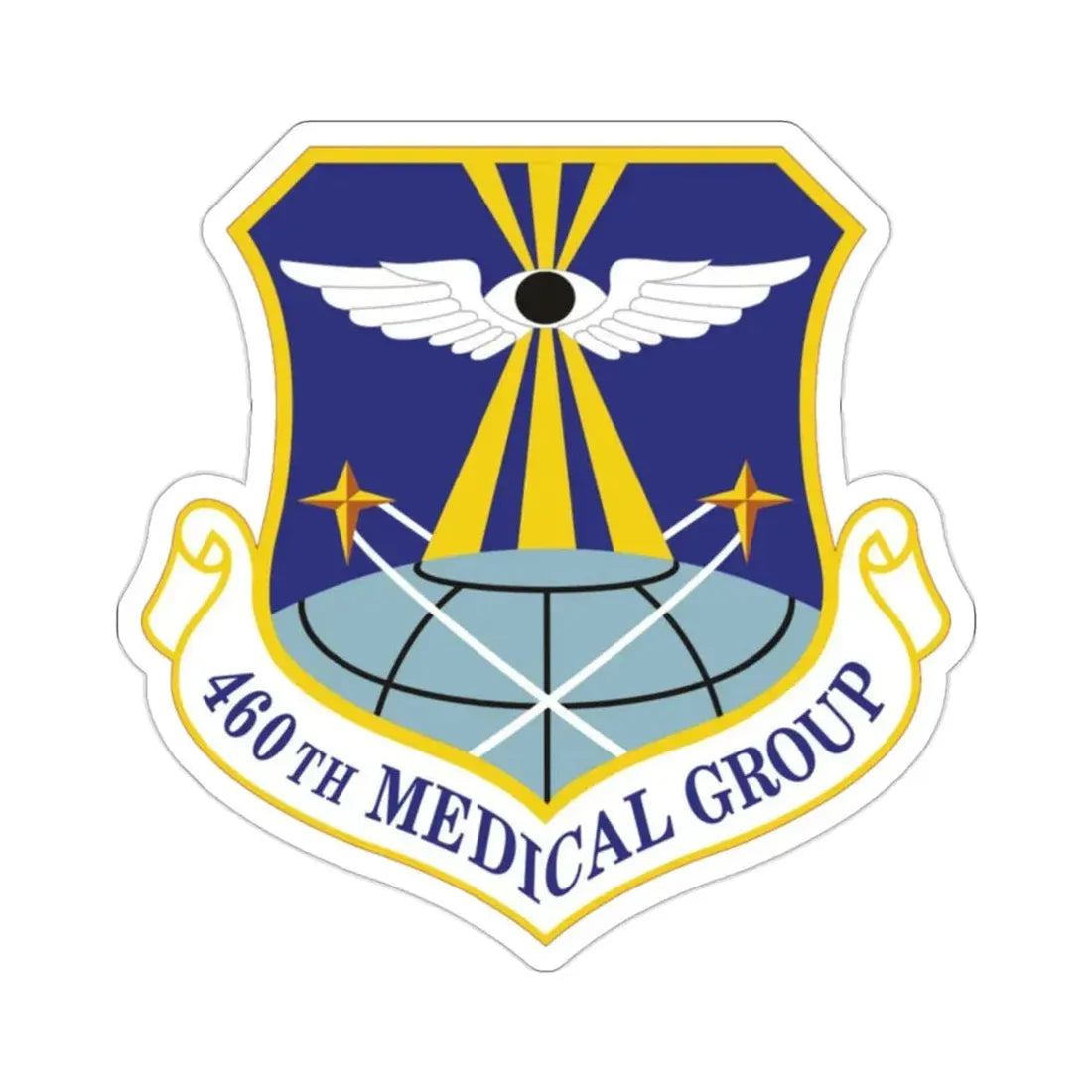 460th Medical Group (U.S. Air Force) STICKER Vinyl Die-Cut Decal - The Sticker Space